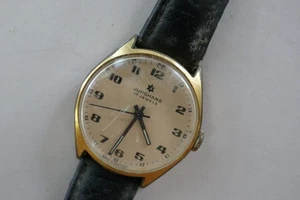 Vintage Wristwatch Junghans 17 Jewel Wind Up For Parts or Repair - Picture 1 of 6