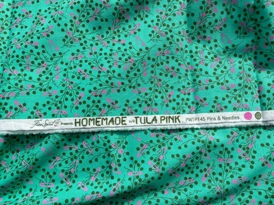 Tela TULA ROSA "Casera" - 2/3 yardas (24") PWTP145 Alfileres y Agujas Espíritu Libre  Foto 1 de 2