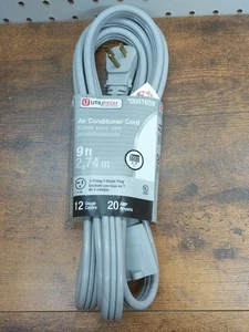Cable de extensión general de alta resistencia Utilitech 0051659 9 pies 12/3 3 clavijas SPT-3 - Imagen 1 de 4