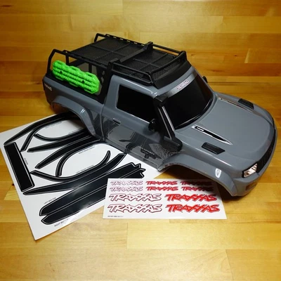 For Traxxas TRX4 Sport High Trail Gray Green Body Clipless Accessory Rack - Image 1 of 4