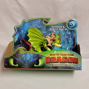 DreamWorks Drachenzähmen leicht gemacht Hidden World RUFFNUT & BARF & BELCH Figur - Bild 1 von 6