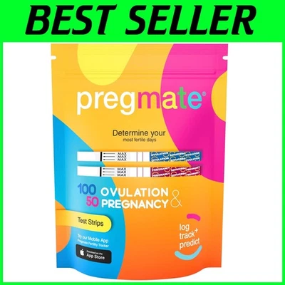 150  Strips: Ovulation & Pregnancy Predictor Combo - Image 1 of 4