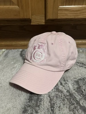 Gorra de béisbol ajustable colección Cooperstown American Needle rosa de los Chicago Cubs Foto 1 de 4