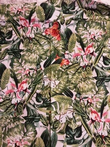 Fabric Wild Orchids Fat Quarter 18 L X 21 W Multicolor - Picture 1 of 4