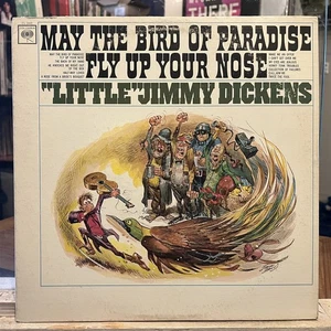 [COUNTRY]~VG+ LP~LITTLE JIMMY DICKENS~May the Bird Of Paradise Fly Up Your Nose - Picture 1 of 5
