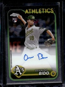 2024 Topps Chrome #RA-OBI Osvaldo Bido Rookie Autographs - Picture 1 of 2
