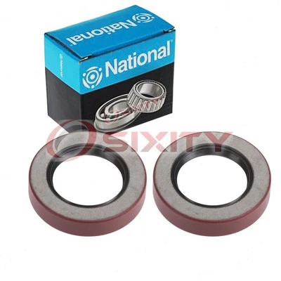 Sellos de rueda trasera National de 2 piezas para Pontiac Catalina Driveline 1955-1964 se Foto 1 de 4