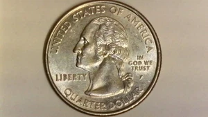 2003 P Illinois Quarter USD Error Coin - Picture 1 of 3
