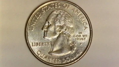 2003 P Illinois Quarter USD Error Coin - Image 1 of 3