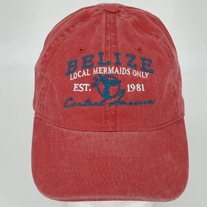 Belize Hat - Local Mermaids Only - StrapBack Baseball Cap EUC - Picture 1 of 10