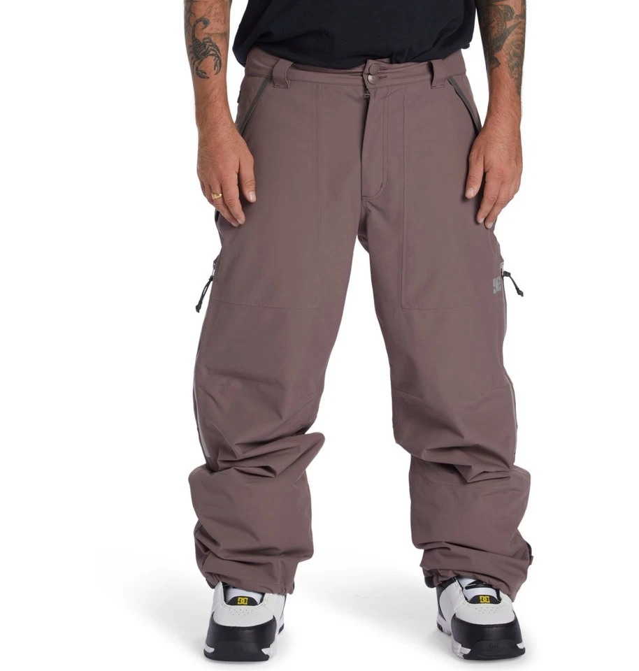 2026 NWT Mens DC Squadron 30k Technical Snow Pants $395 XL purple DWR treated - Image 1 of 4