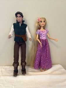 Disney "Tangled" Rapunzel & Flynn 12" Puppen Set mit 2 Gelenken und Gelenken - Bild 1 von 4