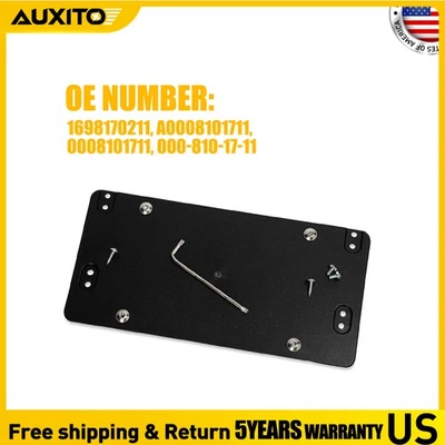 Soporte de matrícula para Mercedes Benz GLE350 GLE43 AMG GLE400 2016-2018 trasero Y Foto 1 de 4