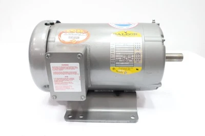 Baldor M3603 Ac Motor 208-230/460v-ac 1725rpm 1hp 3ph 182 - Image 1 of 4