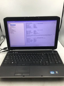 DELL LATITUDE E5520 - BOOTS TO BIOS - INTEL I5 2520 - NO RAM - 15" - READ - BB! - Picture 1 of 7