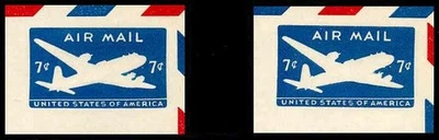 SCOTT #UC26 (Border b & d) VERY FINE MINT CUT SQUARES - Image 1 of 2