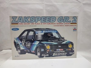 Esci Ertl 1/24 ford Escort MK2 Zackspeed Gr.2 Clear Plastic Model Kit Vgc - Picture 1 of 3
