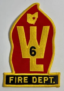 Vintage Obsolete Ohio Fire Department Patch (Unknown Department) - Picture 1 of 2