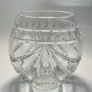 Waterford Brillant Kristall Ouvertüre Rose Vase 8" hoch - Bild 1 von 9