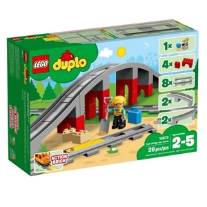 LEGO DUPLO Set # 10872 Puente y Pistas - Juego Completo - Imagen 1 de 4
