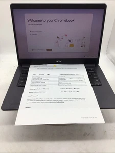 Portátil Acer Chromebook C922-K067 14" MediaTek MT8183 4 GB RAM 32 GB SSD ChromeOS U - Imagen 1 de 13