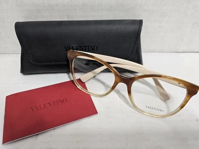 NUEVAS lentes de demostración Italia Valentino VA 3064, 5192 marrón claro 54 mm-17-140 Foto 1 de 4