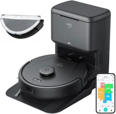 eufy Clean L60 Saugroboter Absaugstation 5000Pa iPath-Laser-Navigation LiDAR - Bild 1 von 4