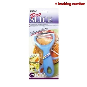 Kiwi Pro Rebanada Hoja Ondulada Pelador Zigzag Cortadora de Acero Inoxidable Ensalada Tailandesa PAPAYA - Imagen 1 de 6