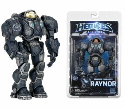 NECA Heroes Of The Storm Jim Raynor Starcraft Blizzard Warcraft 7" Action Figure Cover