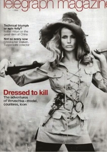VERUSCHKA CHRISTOPHER WALKEN interview UK Telegraph 2003 issue 1 day CLOONEY - Picture 1 of 1