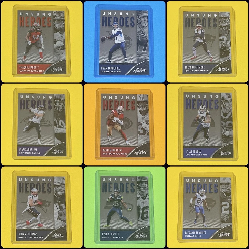 2020 Panini Absolute Football - UNSUNG HEROES INSERT - Pick A Card 🔥 - Image 1 of 1