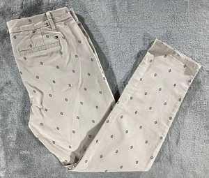 Tommy Hilfiger Pants Women’s Size 8 Off White Chino Straight Leg Stretch - Picture 1 of 16
