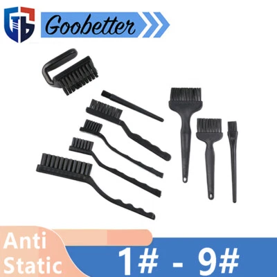 Black Non Slip Handle PCB Rework ESD Anti Static Dust Brush Clean Board - Image 1 of 4