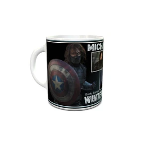 Bucky Barnes Winter Soldier Mug personalised with your name unusual gift idea - Picture 1 of 4