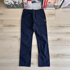 Pantalones Edgevale Para Hombre AZUL MARINO DOBLE RODILLA Lona Recta Ropa de Trabajo HECHOS EN EE. UU. 30x32 - Imagen 1 de 13