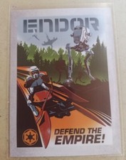Topps 2023 Star Wars 40th Anniversary Card Return of the Jedi Endor
