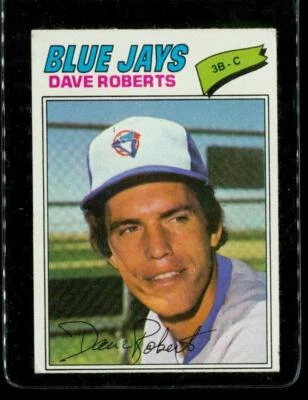 Vintage 1977 TOPPS Baseball Trading Card #537 DAVE ROBERTS Toronto Blue Jays - Image 1 of 2