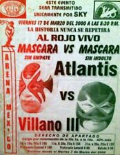 JVC T160 CMLL Juicio Final Judgment Atlantis Villano Aguayo Tarzan Azteca Mexico