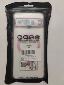 Pixel 8 Pro Hülle Neu Pink/Transparent - Bild 1 von 1
