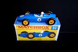 Matchbox Lesney No.52b BRM Racing Car 1965 & Box.. - Bild 1 von 10