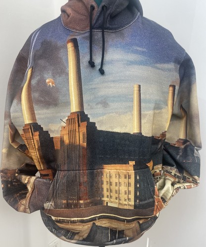 Felpa con cappuccio Undercover Jun Takahashi Pink Floyd Animals nuova con etichetta