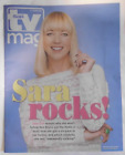 Scottish Daily Sun TV supplement 8th Apr 23 Sara Cox, Masterchef, On Demand &