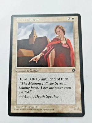 MTG Abbey Matron Homelands Regular Common - Uncirculated - Image 1 of 3