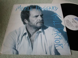 Merle Haggard Chill Factor Epic Records EPC 460783 1 UK Vinyl LP Album - Picture 1 of 4