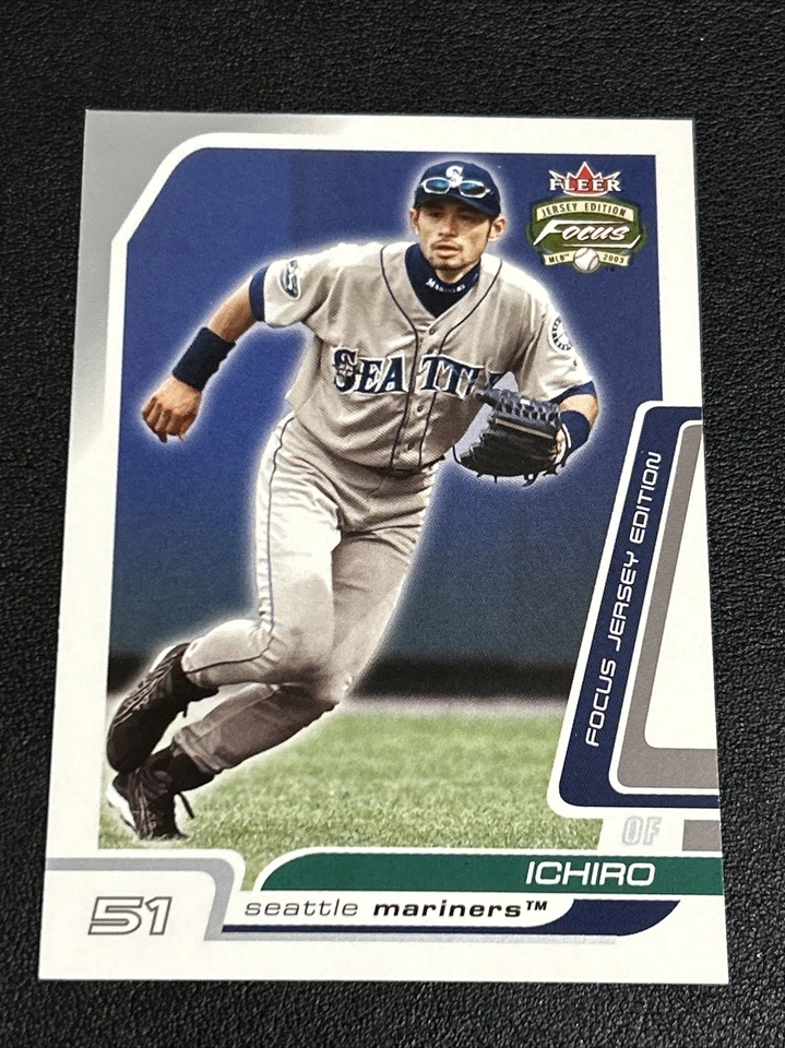2003 Fleer Focus Jersey Edition ICHIRO SUZUKI #13 - Image 1 of 1