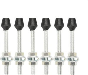 Utoolmart 6 piezas M10X120Mm acero al carbono abrazadera de palanca tornillo abrazadera conjunto con Rou - Imagen 1 de 12