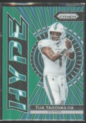 2023 Panini Prizm Green Hype Insert Tua Tagovailoa #H-1 - Image 1 of 2