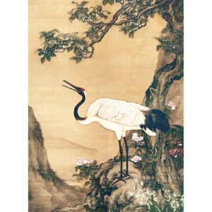 Wooden Jigsaw Puzzles 500 PCS Chinese Painting Osmanthus Tree Crane Kid Toy Gift - Picture 1 of 10