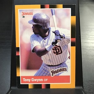 1988 Donruss ~ Tony Gwynn ~ N.L. Baseball's Best {Orange} ~ Padres ~ HOF