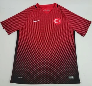 Nike Turkey Turkiye 2016/2017 Home Football Shirt Soccer Jersey Men's Sz L - Picture 1 of 12